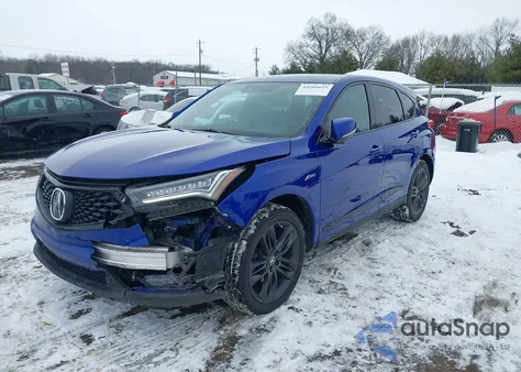 2021 Acura Rdx A-Spec Package из США, поврежденный, VIN 5J8TC2H68ML029678